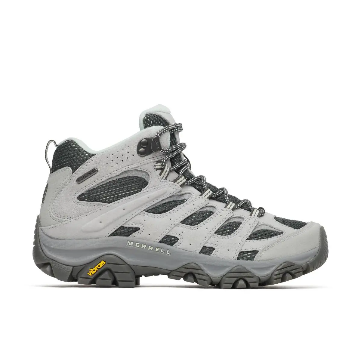 Merrell Women Moab 3 Mid Waterproof Wide Width Shoes - Bungee Cord
