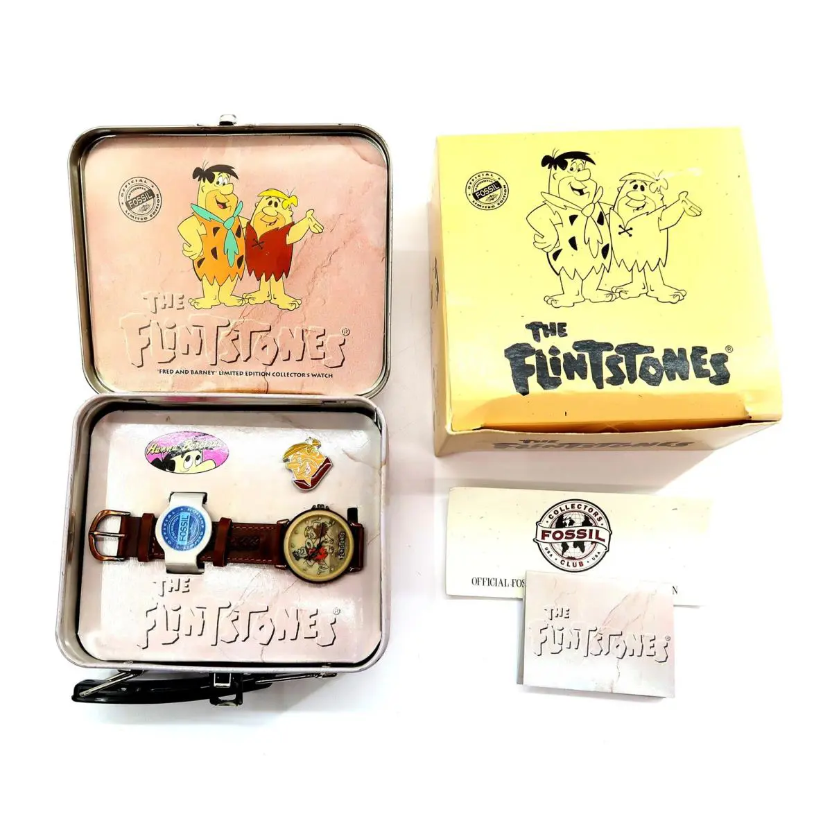 The Flintstones Watch Limited Edition 3721 / 15000 Vintage 1993 by Fossil