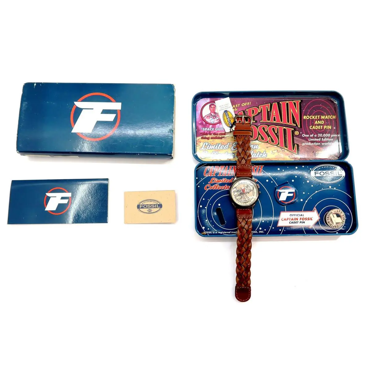 Captain  Rocket Watch Limited Edition 6939 / 20000 Vintage Nos 1990`s by Fossil