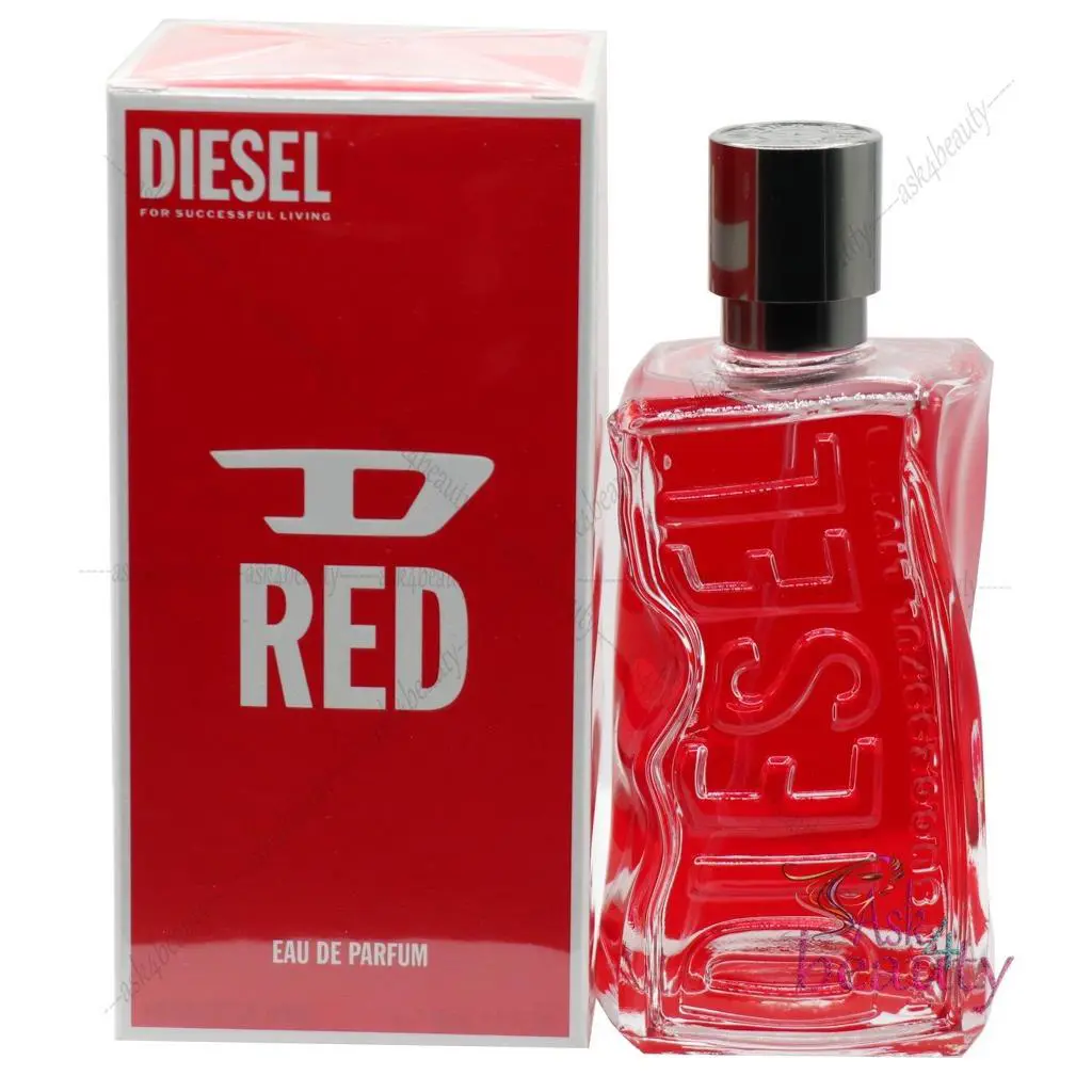 Diesel D Red By Diesel 3.4/3.3oz./100 ml Edp Spray For Men