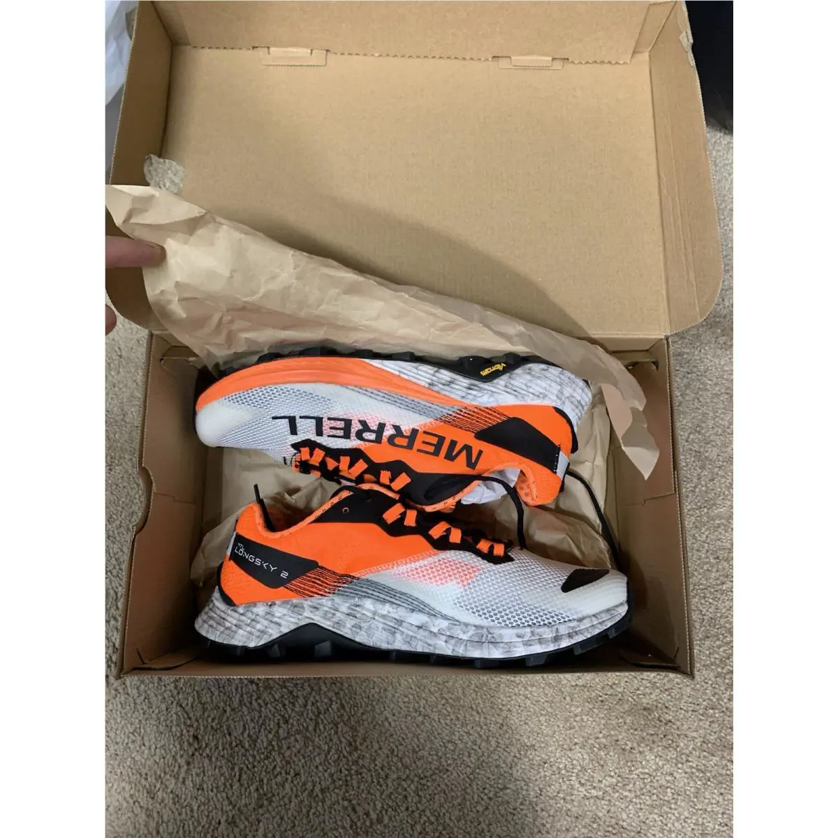 Merrell shoes - Merrell MTL Long Sky 2 - J067567 - Orange (UPC: 195018940353) 10