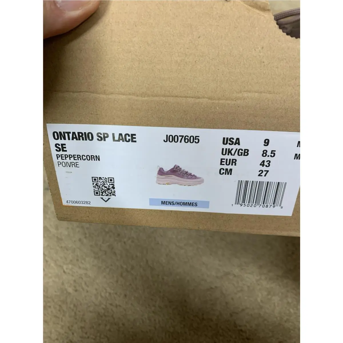 Merrell shoes - Merrell Ontario - Ontario - J007605 - Pink 6