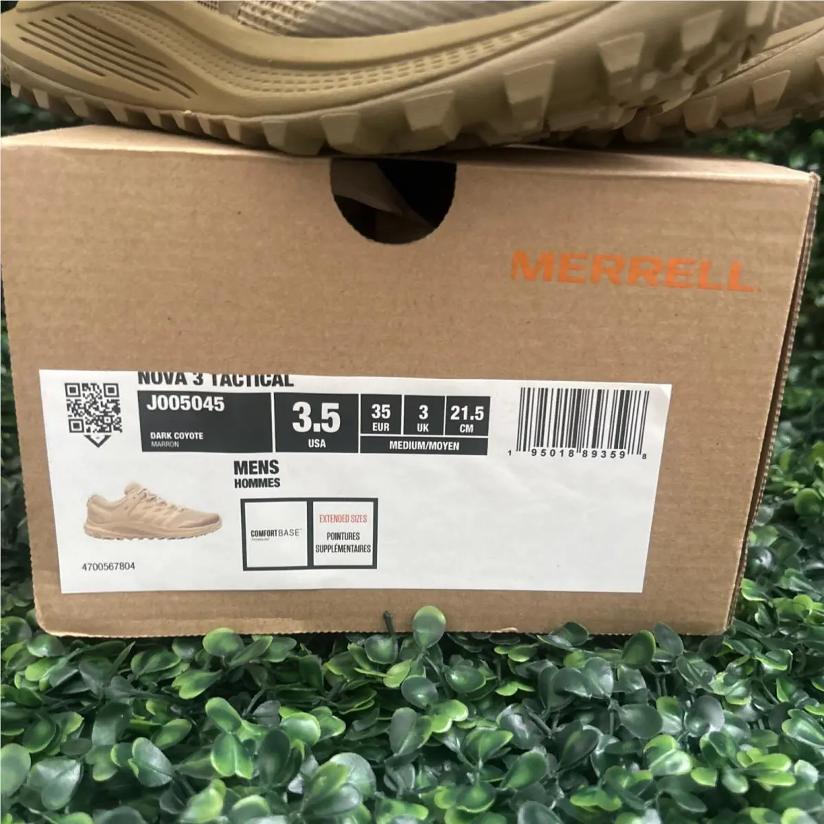 Merrell shoes - Merrell Nova 3 - Nova - J005045 - Dark Coyote (UPC: 0195018893598) 5