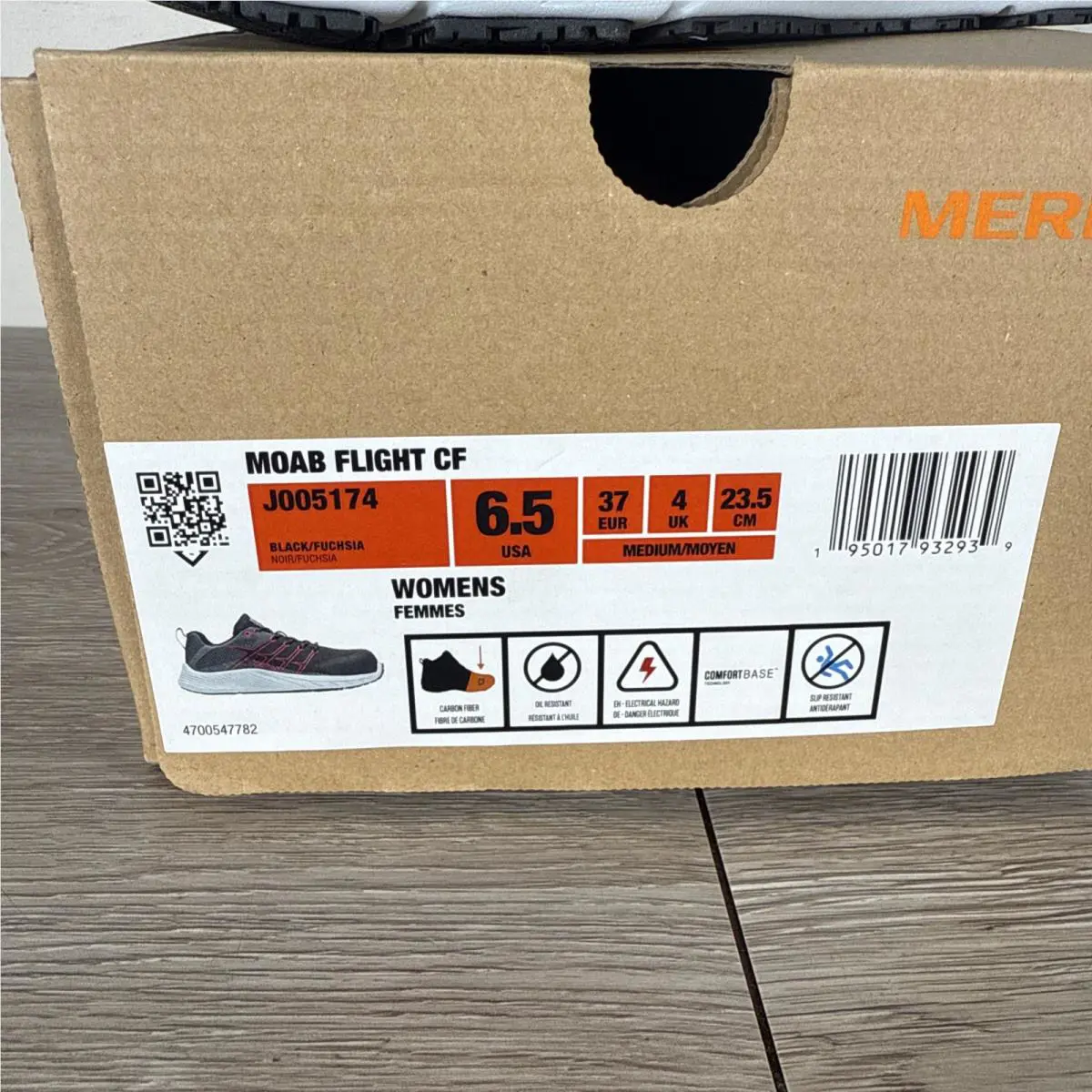 Merrell shoes - Moab Flight Cf - Moab Flight - Black (UPC: 195017934131) 0