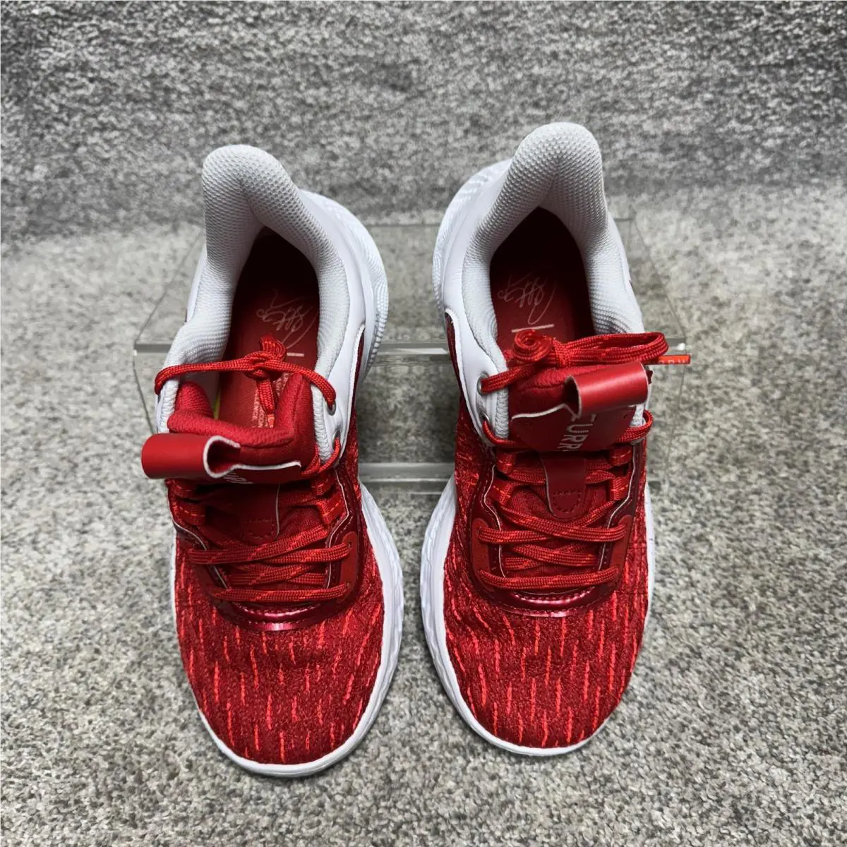 Under Armour shoes - Under Armour Curry Flow 9 - Red (UPC: 196039308771) 5