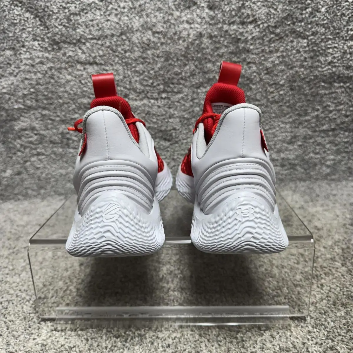 Under Armour shoes - Under Armour Curry Flow 9 - Red (UPC: 196039308771) 6