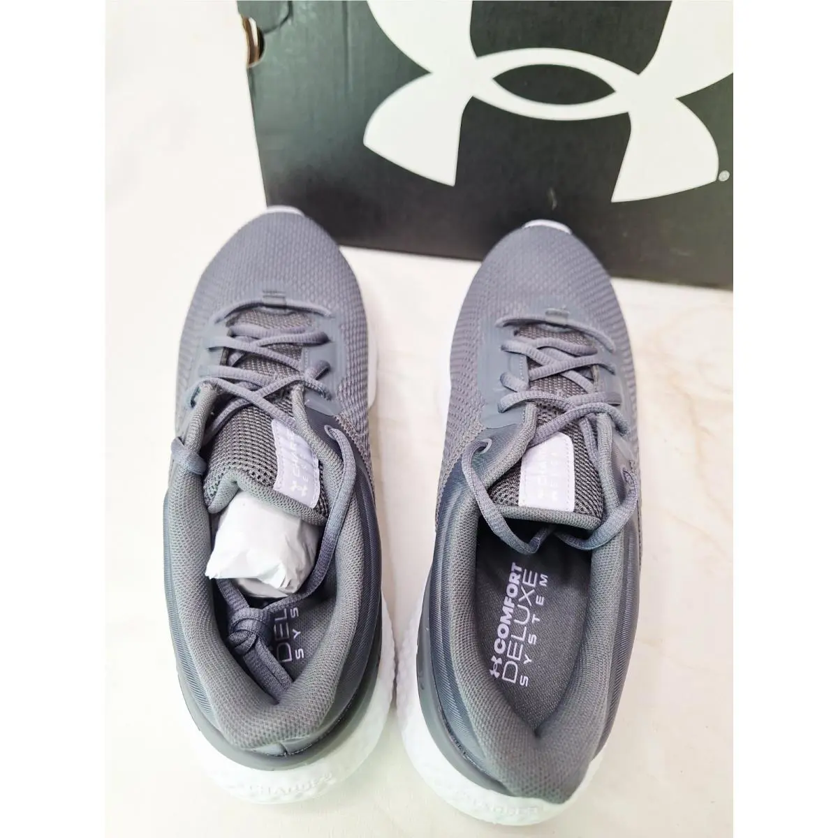 Under Armour shoes - Under Armour Charged Escape 4 - 3028235 103 - Gray (UPC: 195253929212) 5