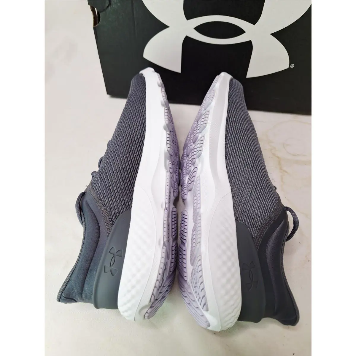 Under Armour shoes - Under Armour Charged Escape 4 - 3028235 103 - Gray (UPC: 195253929212) 6