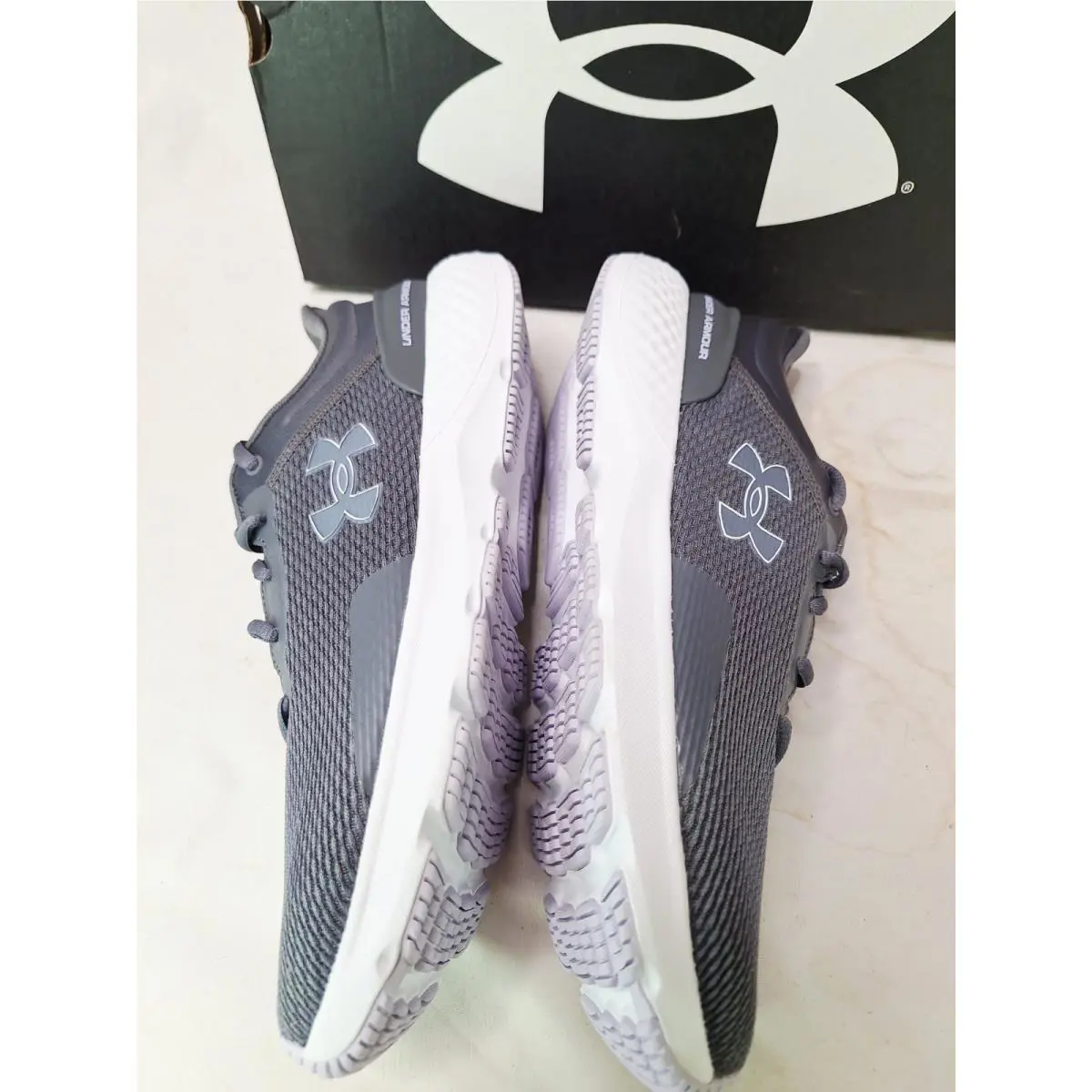 Under Armour shoes - Under Armour Charged Escape 4 - 3028235 103 - Gray (UPC: 195253929212) 7