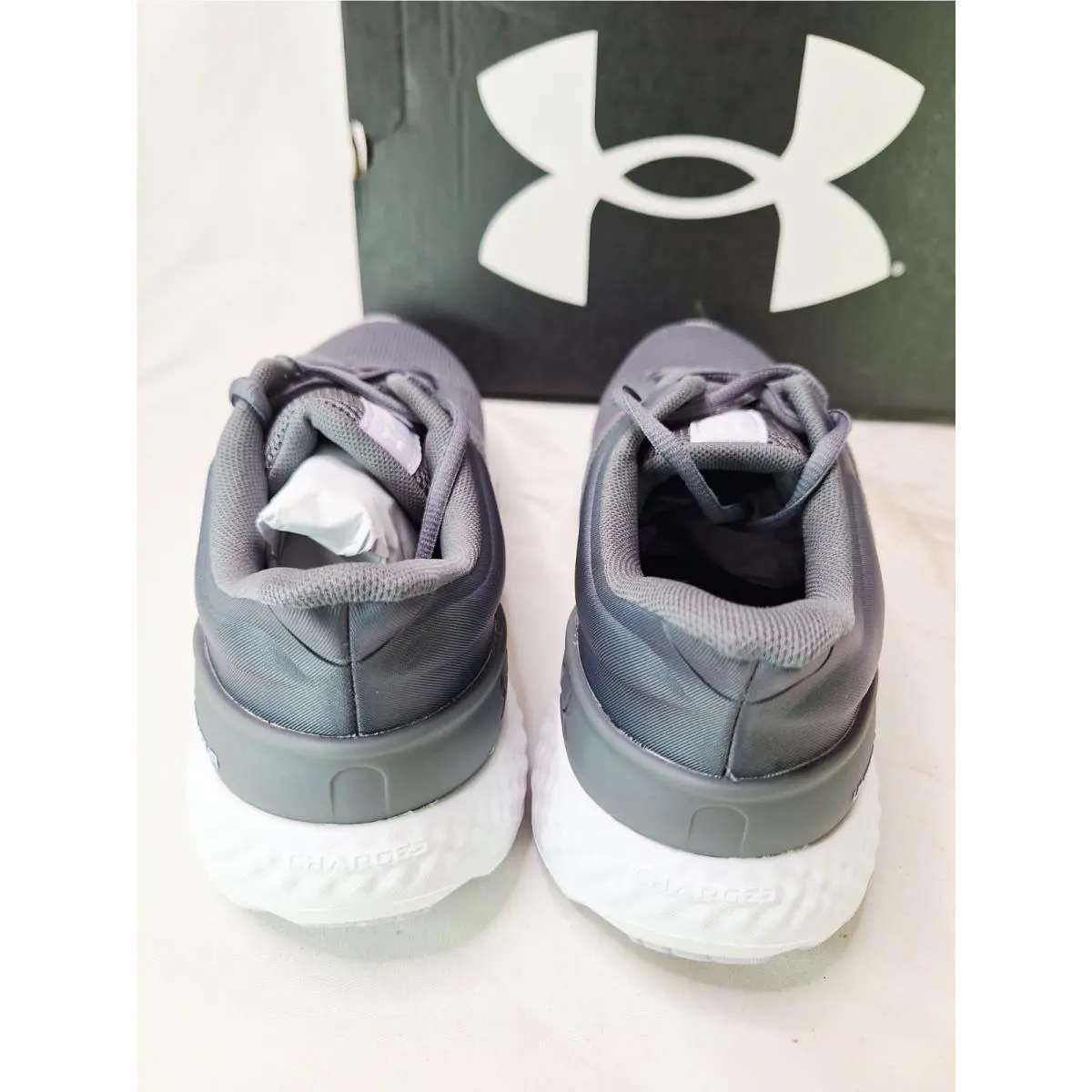 Under Armour shoes - Under Armour Charged Escape 4 - 3028235 103 - Gray (UPC: 195253929212) 4