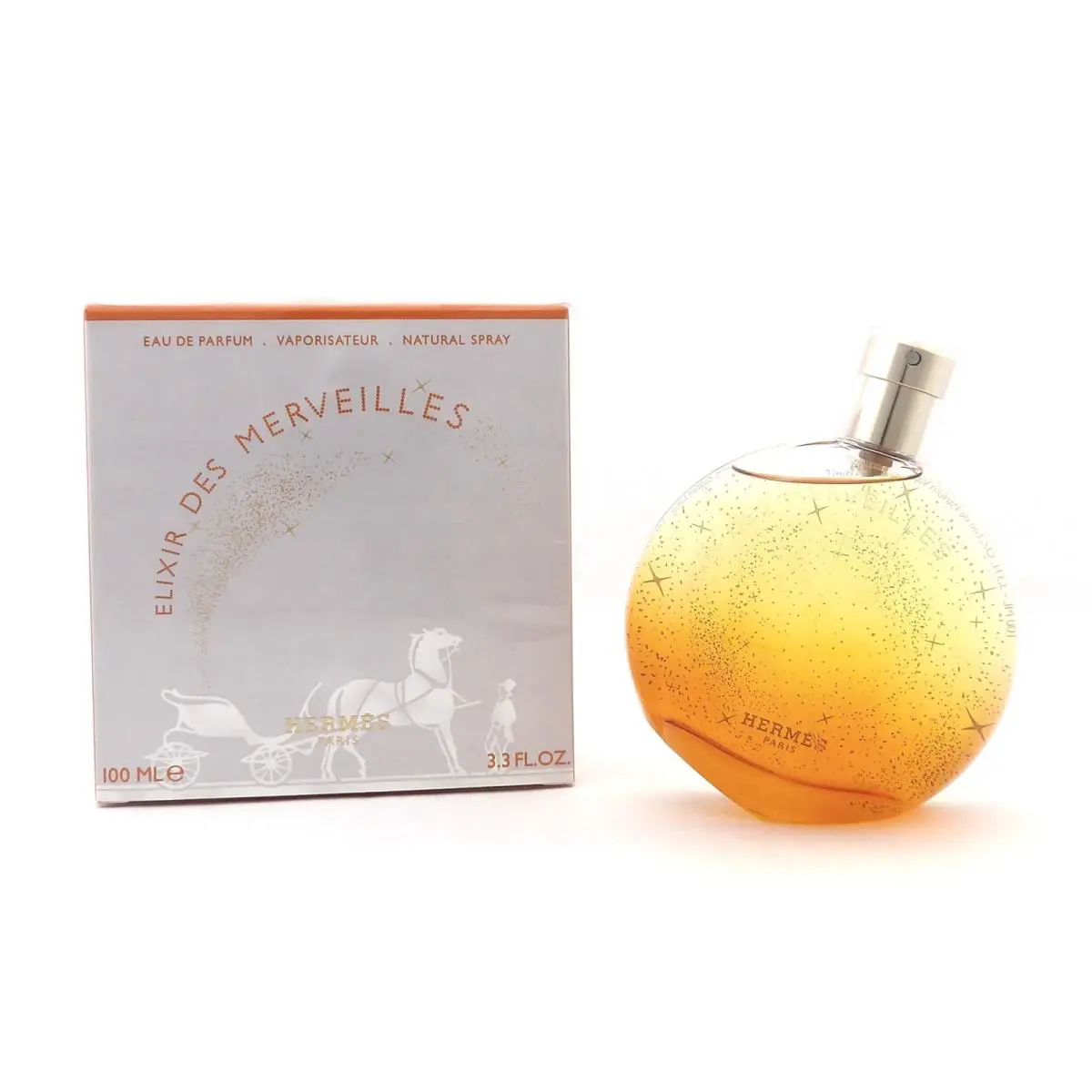 Elixir Des Merveilles by Hermes 3.3 Oz. Edp Spray For Women. Box