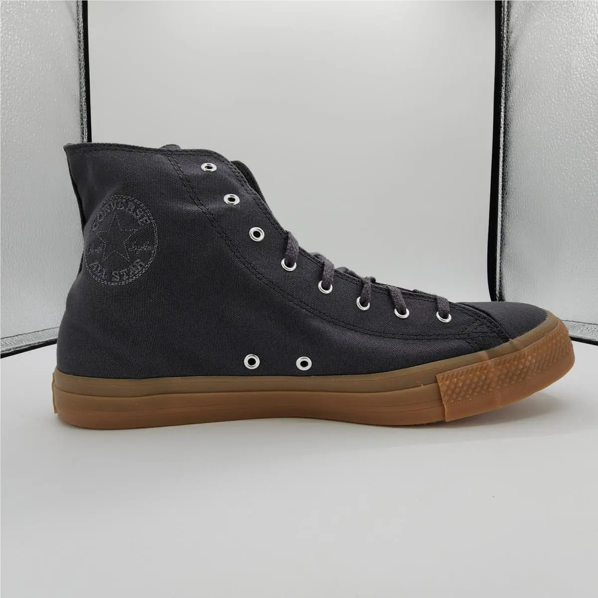 Converse shoes - Converse Chuck Taylor All Star High - A12431C - Dark Matter/Dark Matter/Gum (UPC: 0194435123929) 0