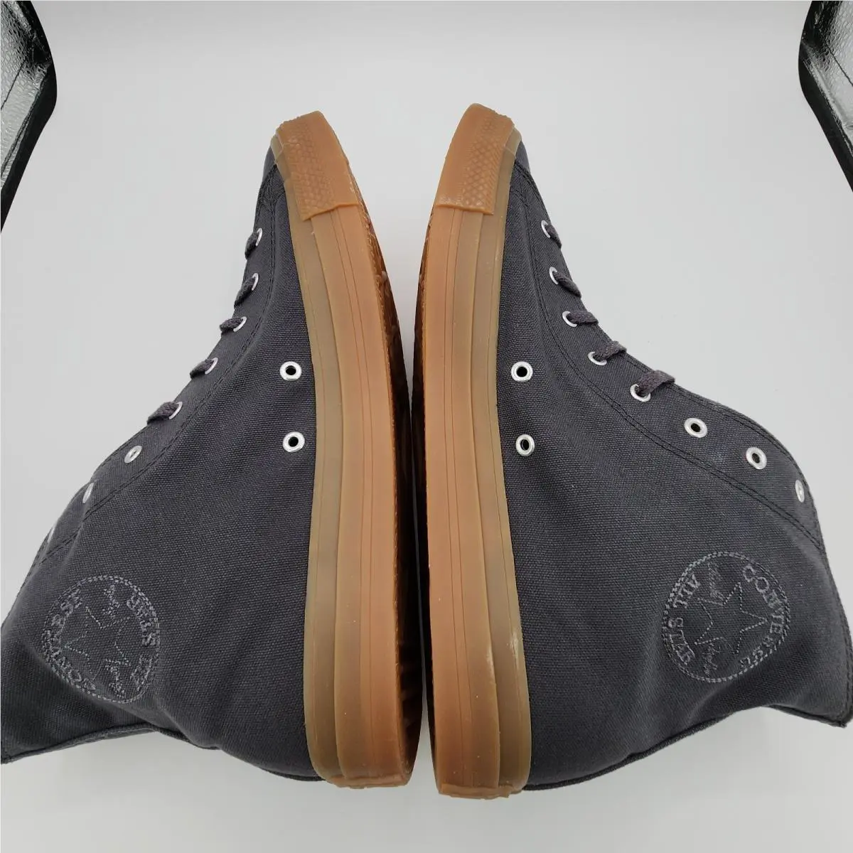 Converse shoes - Converse Chuck Taylor All Star High - A12431C - Dark Matter/Dark Matter/Gum (UPC: 0194435123929) 7