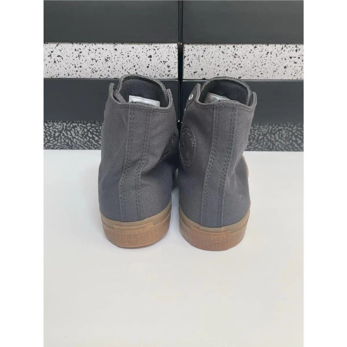 Converse shoes - Converse Chuck Taylor All Star High - A12431C - Dark Matter/Dark Matter/Gum (UPC: 0194435123929) 1