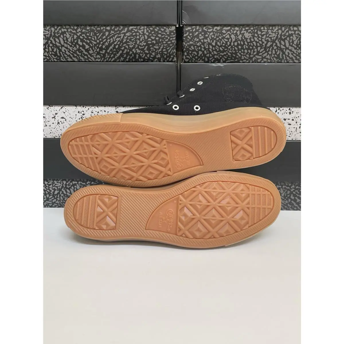 Converse shoes - Converse Chuck Taylor All Star High - A12430C - Black/Black/Gum (UPC: 0194435123721) 3