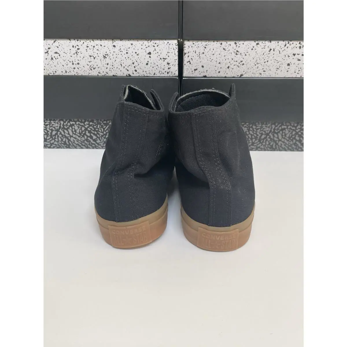 Converse shoes - Converse Chuck Taylor All Star High - A12430C - Black/Black/Gum (UPC: 0194435123721) 1
