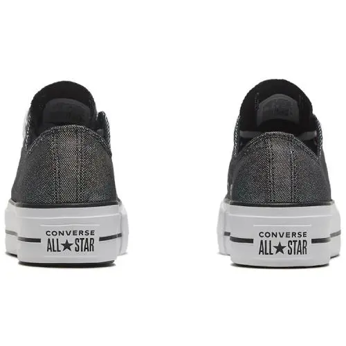 Converse shoes - Converse Chuck Taylor All-Star Lift Platform - SILVER/BLACK/WHITE - U35 - 568629C 3