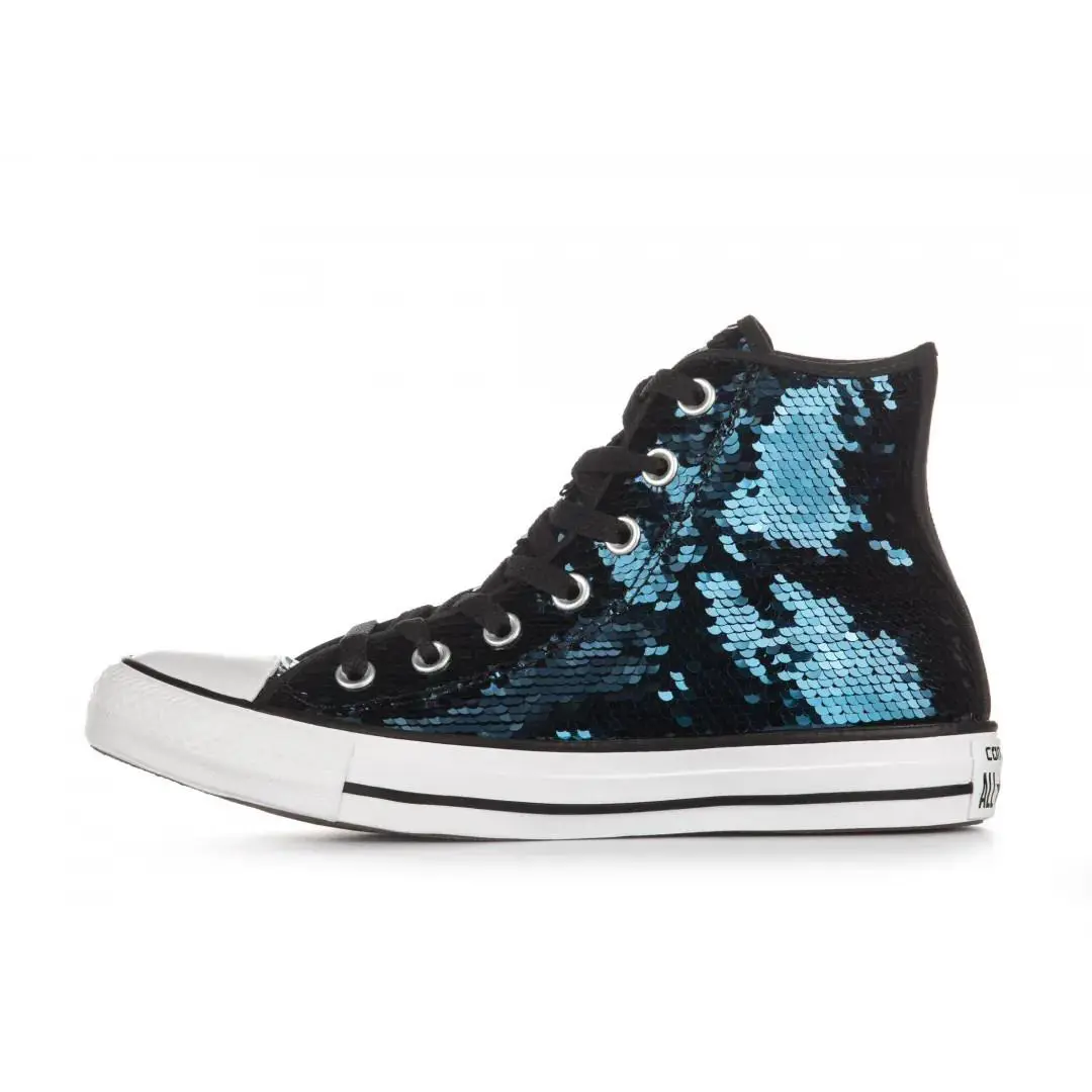 Converse shoes - Converse Chuck Taylor All Star Hi - SEQUINS BLACK/BLUE - 47 -557923C 1
