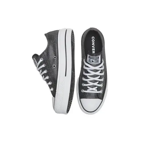 Converse shoes - Converse Chuck Taylor All-Star Lift Platform - SILVER/BLACK/WHITE - U35 - 568629C 2