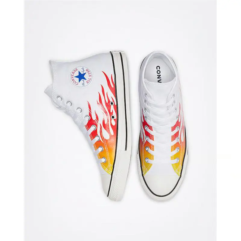 Converse shoes - Converse CT Hi - Flames Archive Print -U35- 166257F 3