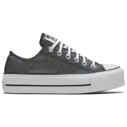 Converse shoes - Converse Chuck Taylor All-Star Lift Platform - SILVER/BLACK/WHITE - U35 - 568629C 0