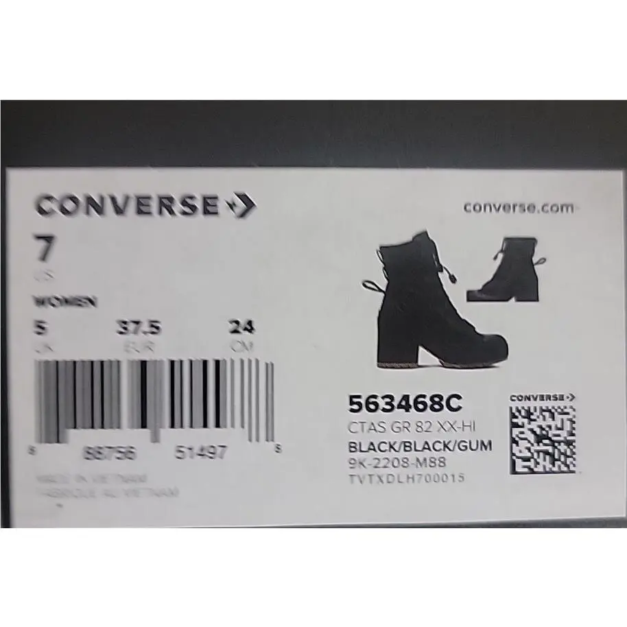 Converse shoes - GR-82 XX - 563468c - Black 5