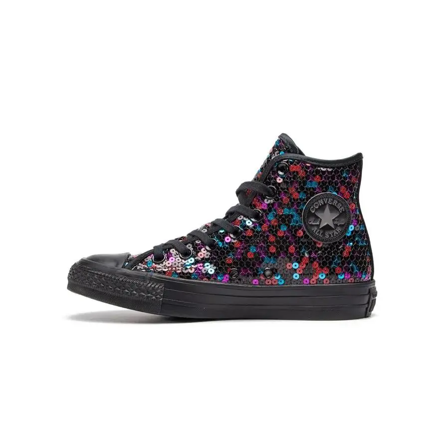 Converse shoes - Converse Chuck Taylor All Star Hi - Sequins Multicolor - U 47 - 562443C 1