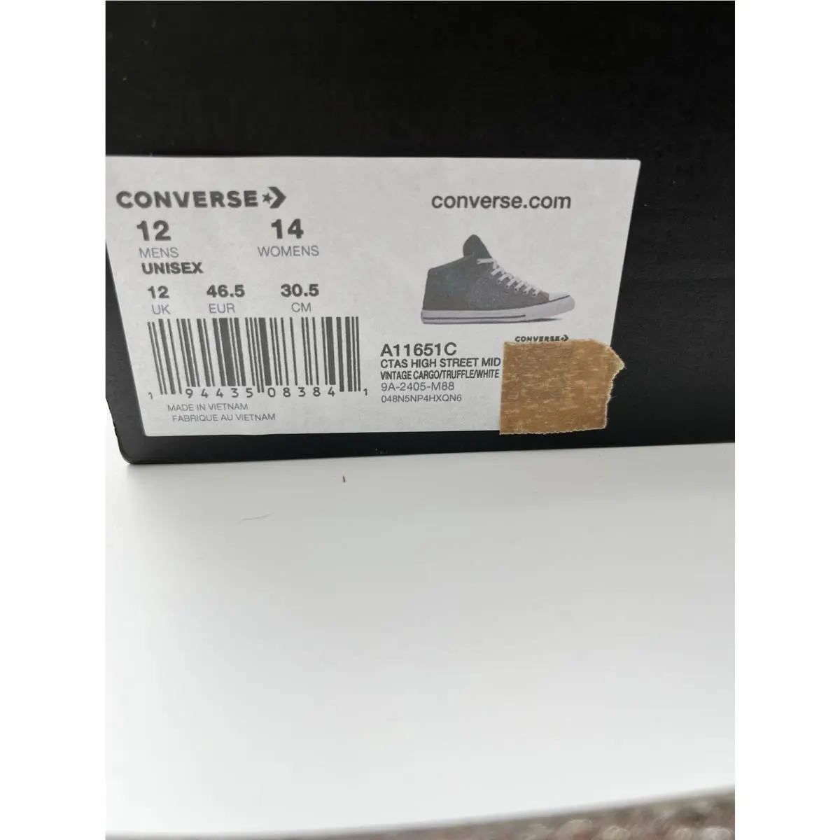 Converse shoes - CTAS High Street Mid - CTAS High Street Mid - Brown 9