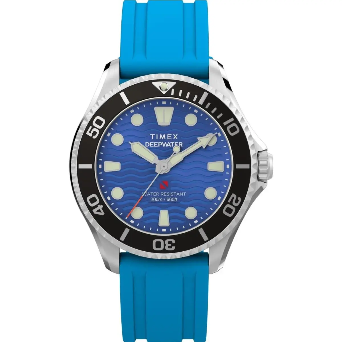 Deepwater Meridian 200m Quartz Men`s Watch TW2Y40400 by Timex