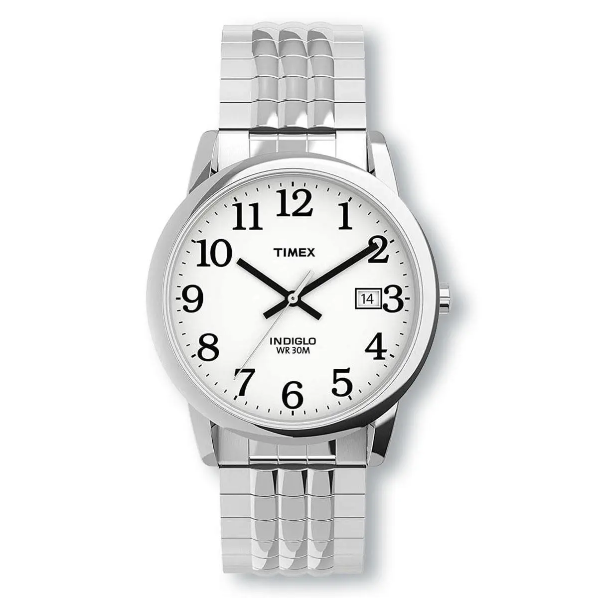 Timex TW2U09000 Classic Easy Reader Expansion Band Watch