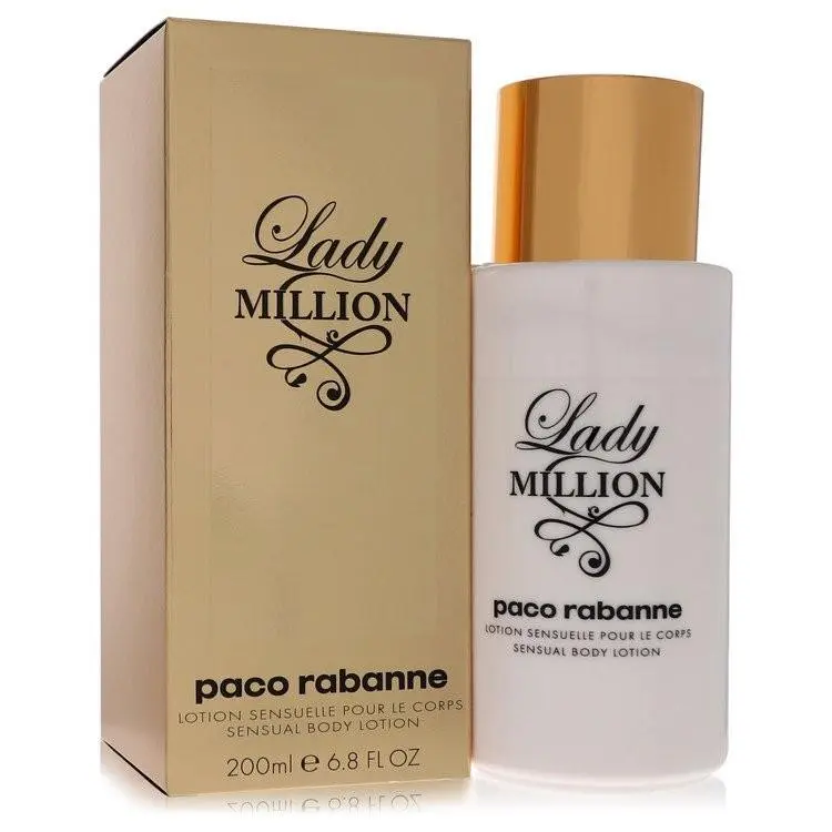 Lady Million by Paco Rabanne Body Lotion 6.8 oz For Women