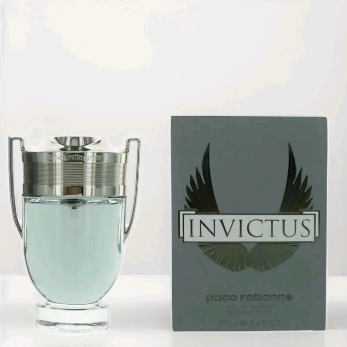 Paco Rabanne Invictus 3.4 oz 100 ml Men`s Eau de Toilette Box