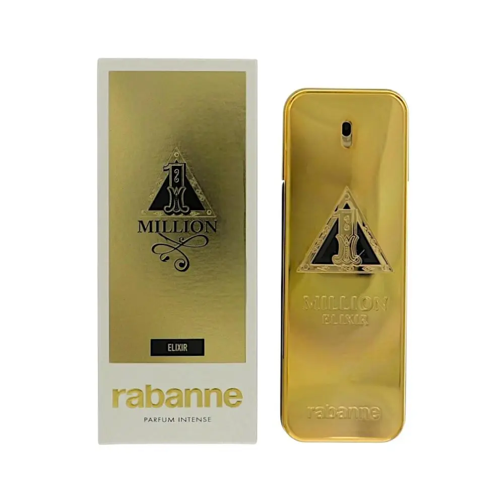 1 Million Elixir  Box For Men 3.4 Oz Eau De Parfum Intense Spray by Paco Rabanne