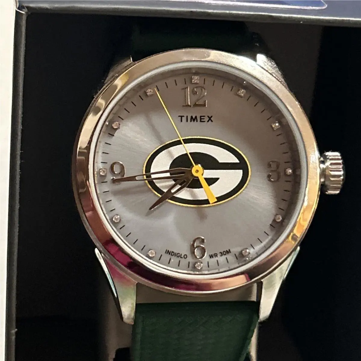 Gamer Green Green Bay Packers Watch 1 by Timex