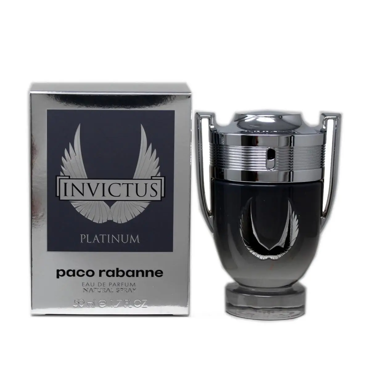 Paco Rabanne Invictus Platinum Eau DE Parfum Natural Spray 50 ML/1.7 Fl.oz