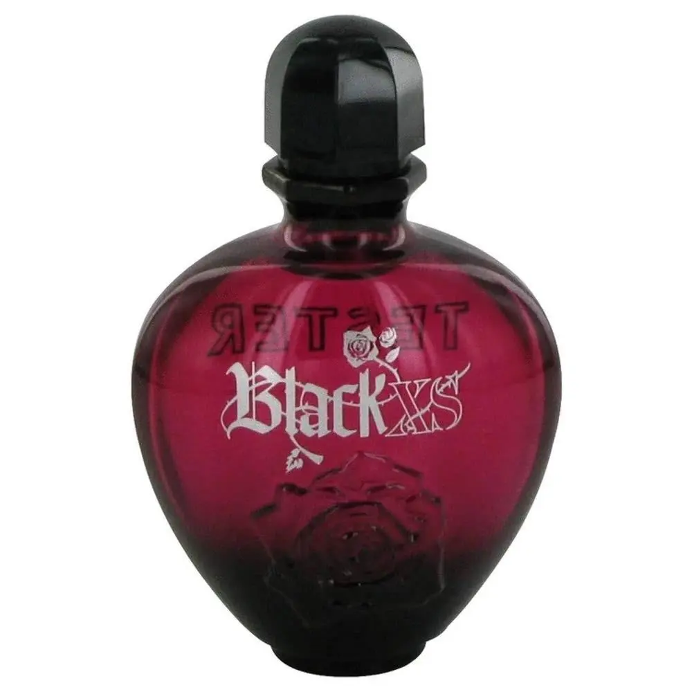 Black XS Eau De Parfum Spray Packaging Tester 2.7 oz Women by Paco Rabanne