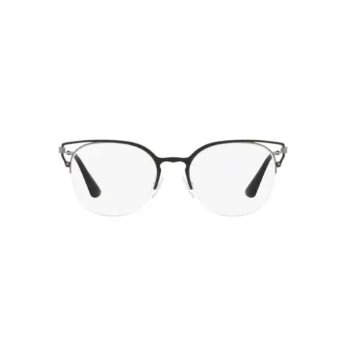 Prada Eyeglasses PR64UV-M4Y1O1 53 Black/gunmetal 53-20-140