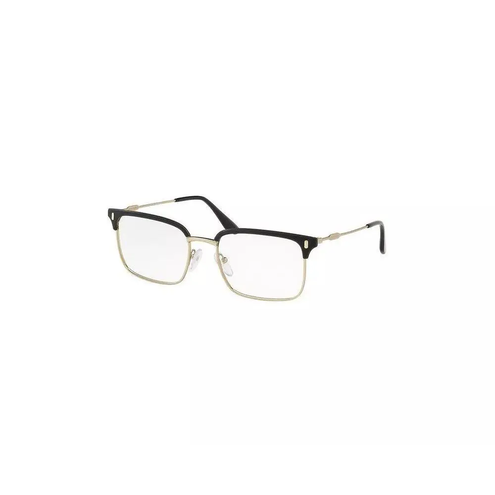 Prada Eyeglasses PR55VV-280101 53 Matte Pale Gold/black 55-19-145