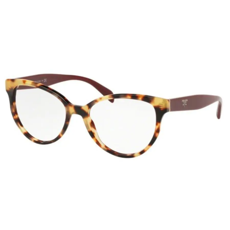 Prada Eyeglasses PR01UV-7S01O1 54 Medium Havana 54-17-140
