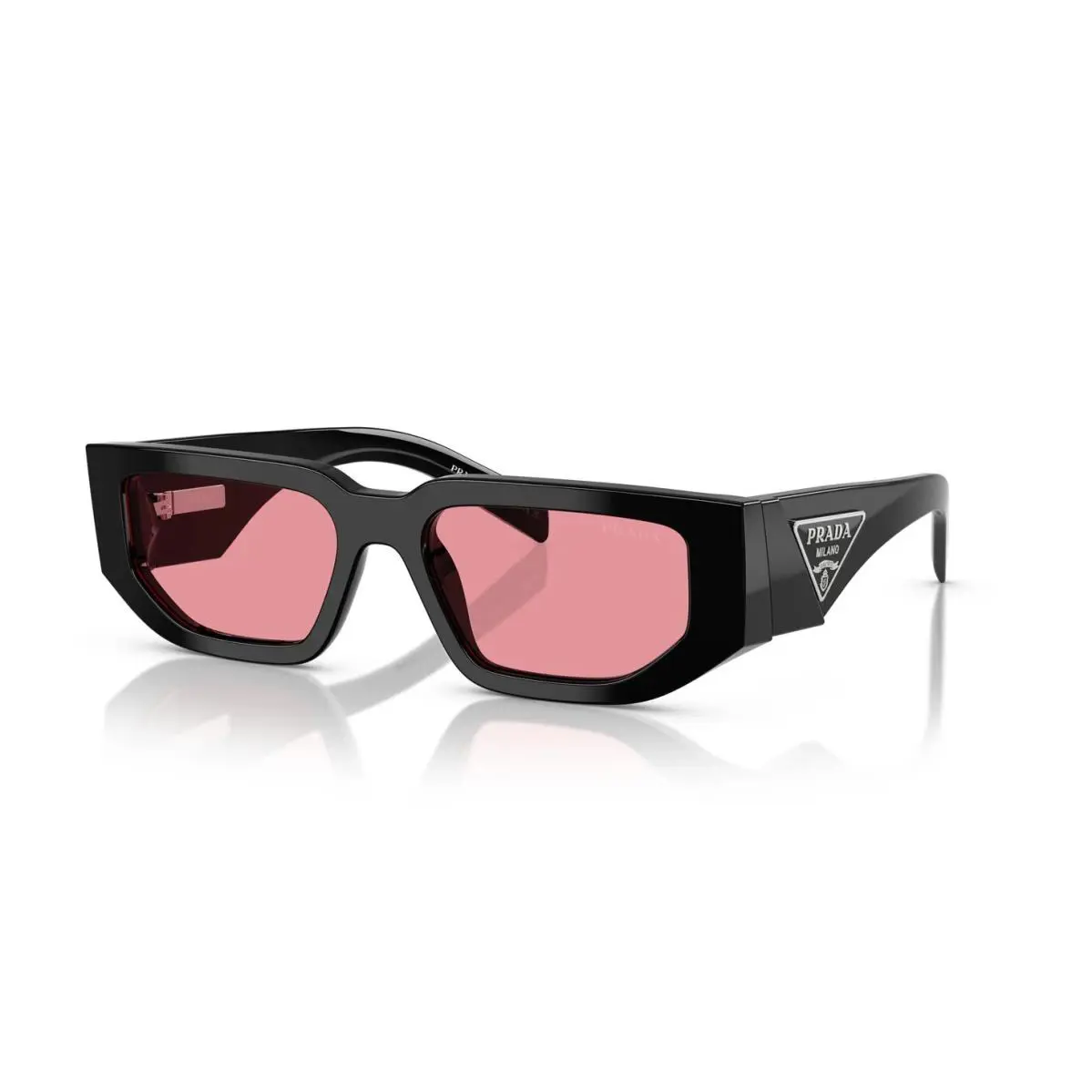 Prada PR 09ZS Black/pink 16K30L Sunglasses