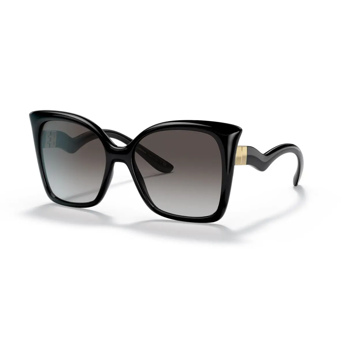 Dolce Gabbana Sunglass DG6168-501/8G Square Black Light Grey