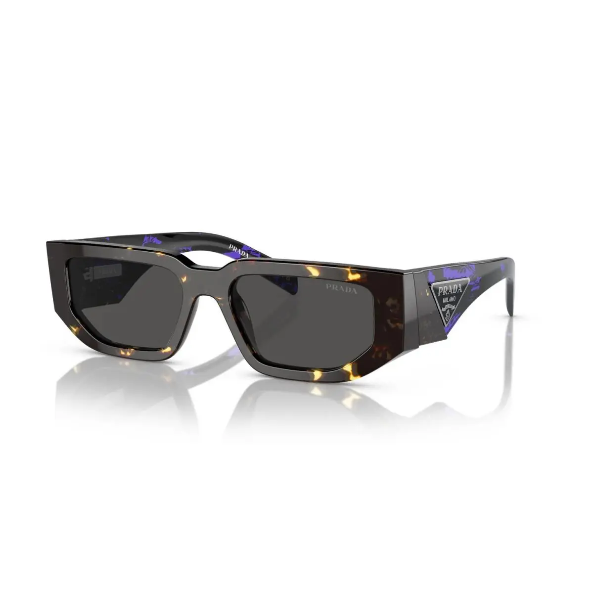 Prada PR 09ZS Tortoise Black Malt/dark Grey 16R5S0 Sunglasses