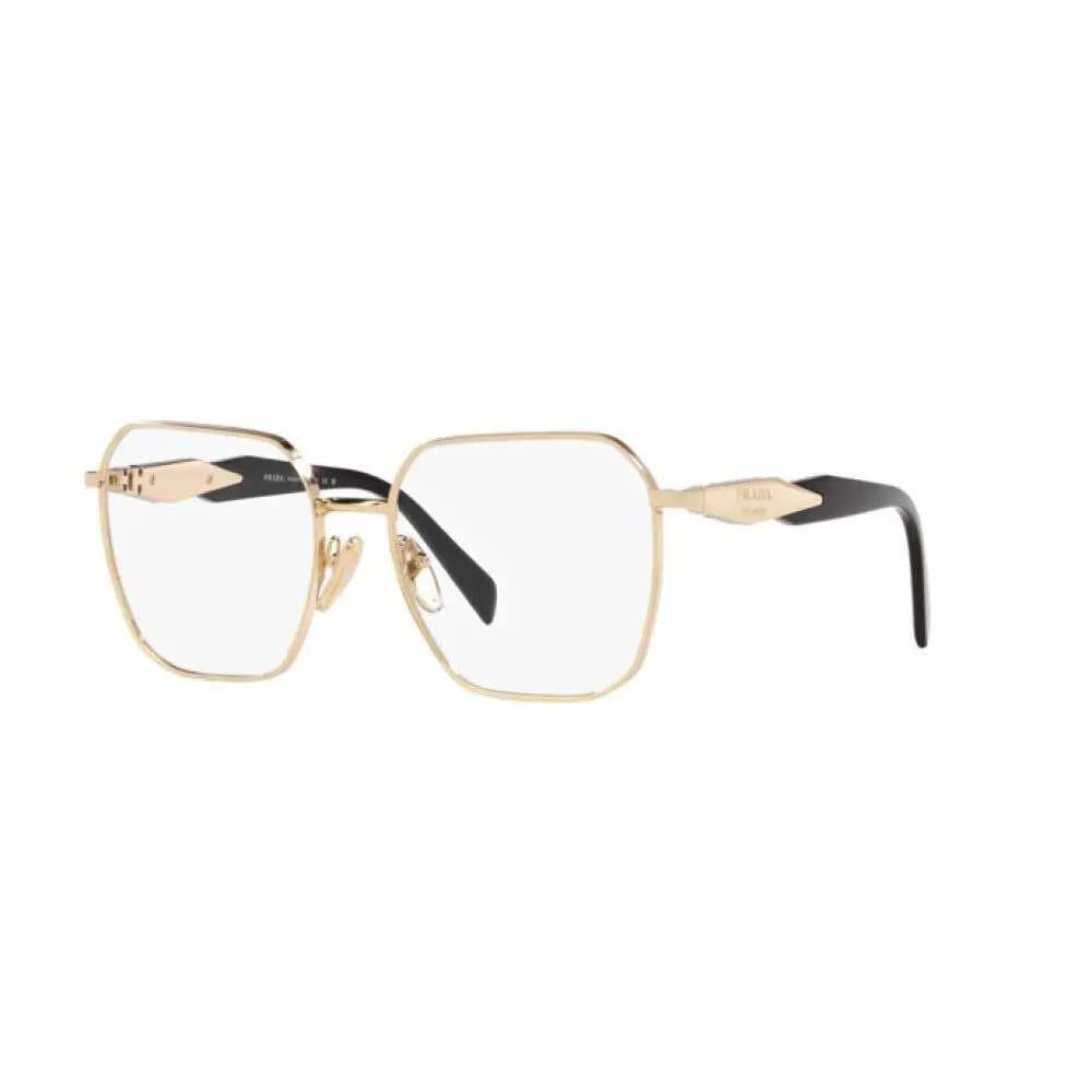Prada Eyeglasses PR56ZV-ZVN1O1 53 Pale Gold 53-18-140