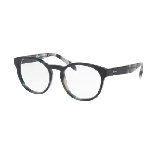 Prada Eyeglasses PR16TV-USI1O1 Striped Gray 52-18-140