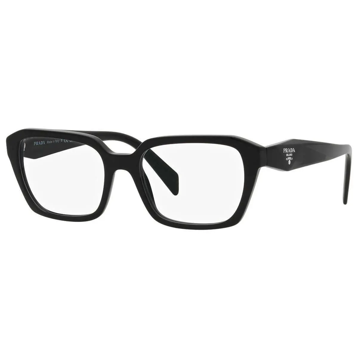 Prada Eyeglasses PR14ZVF-1AB101 Black 55-17-145