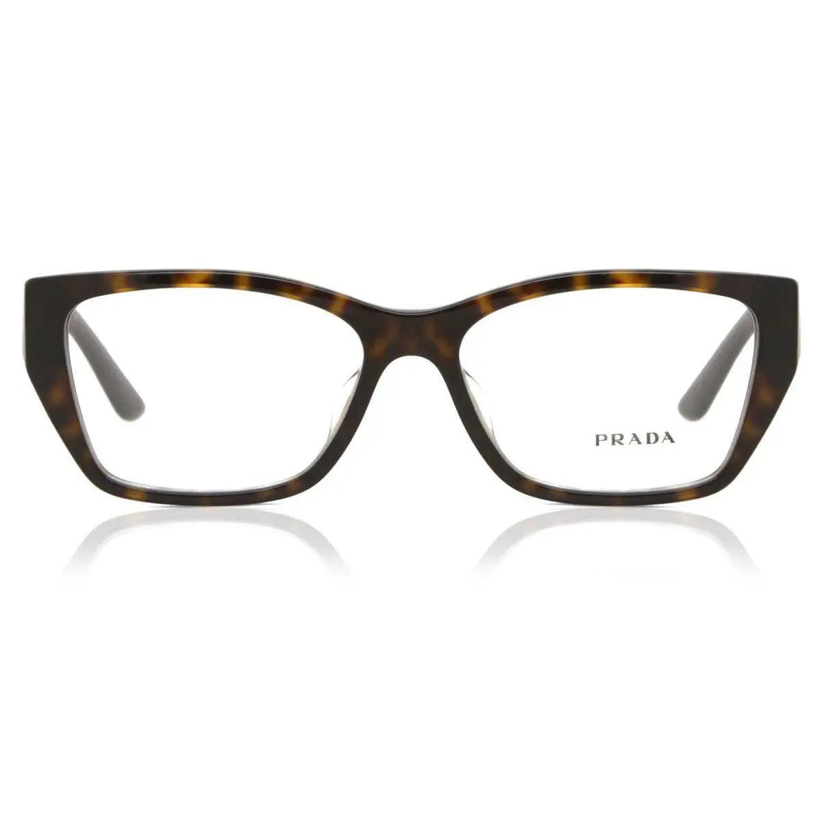 Prada Eyeglasses PR11YVF-2AU1O1 55 Tortoise 55-16-140