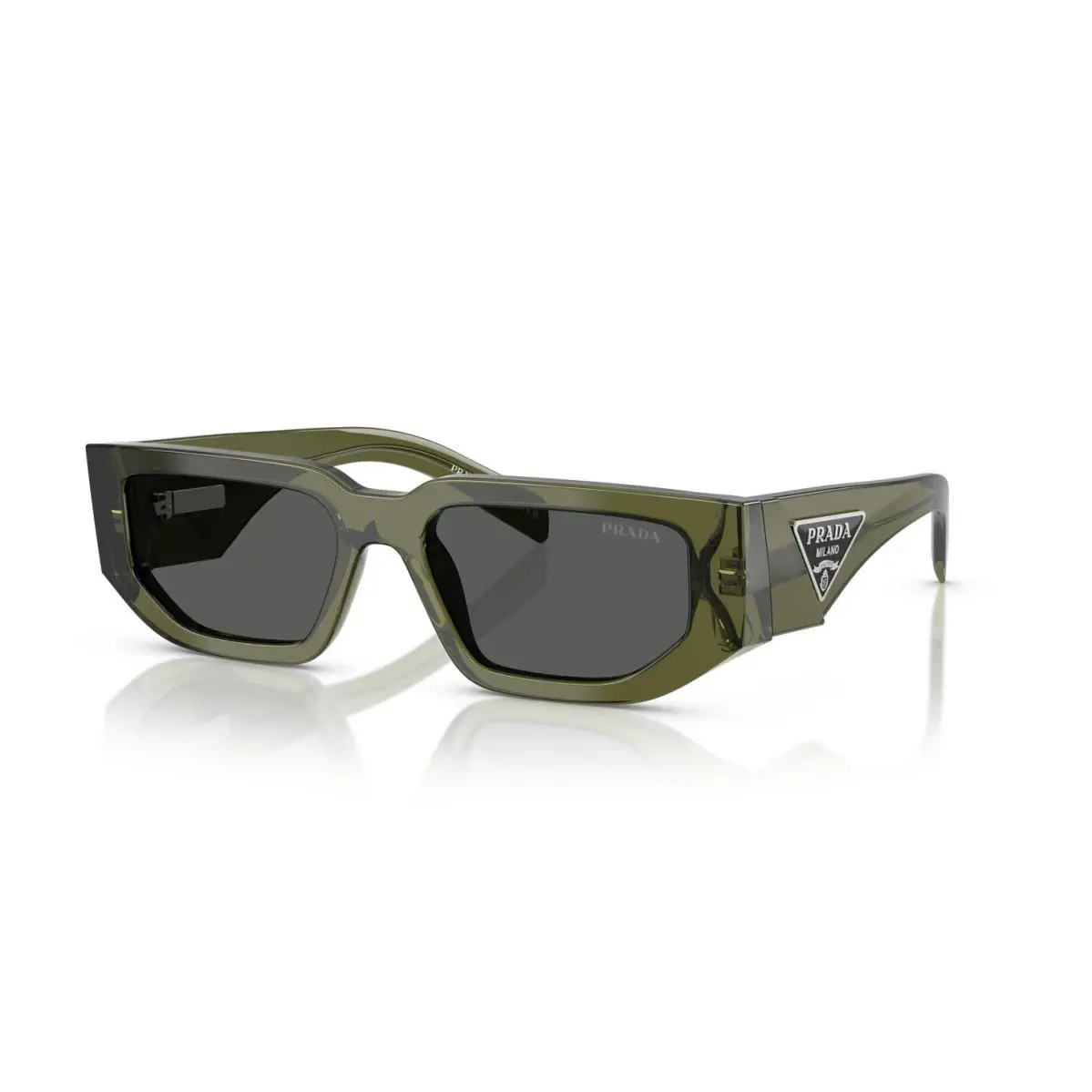 Prada PR 09ZS Military Green/grey 25A40L Sunglasses