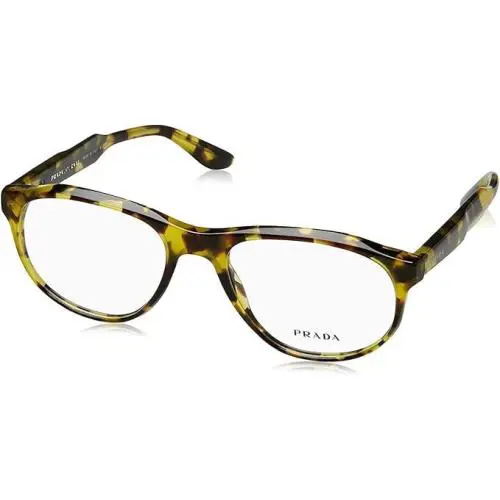 Prada Eyeglasses VPR12S-UBL1O1 Yellow Tortoise 52-18-140