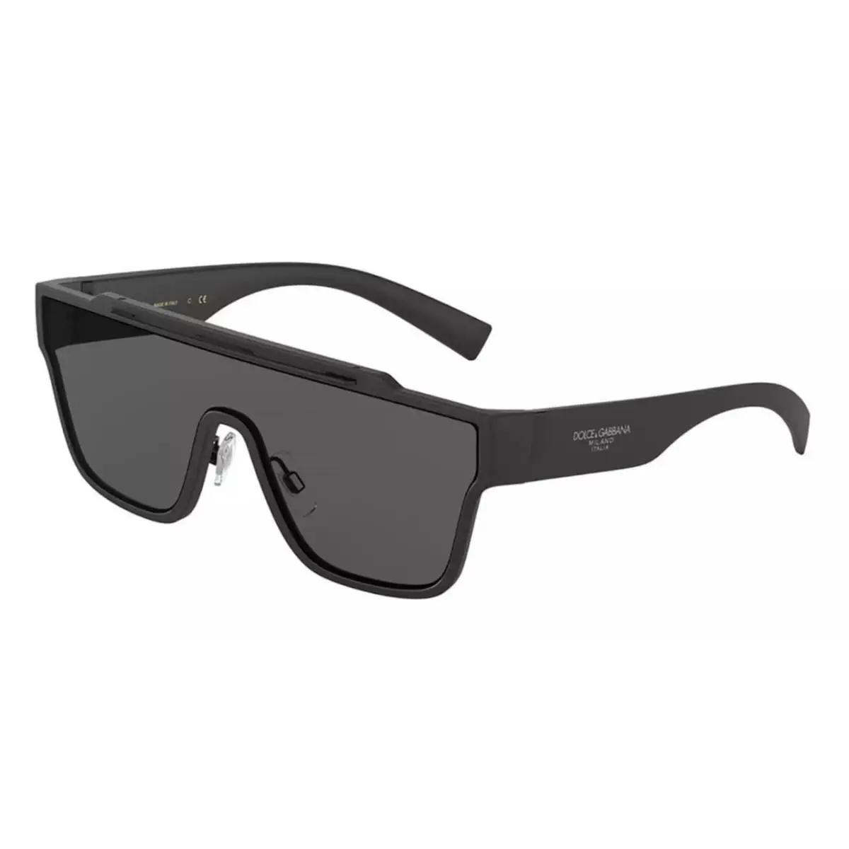 Dolce Gabbana Sunglass DG6125-8656 Black Dark Grey Square