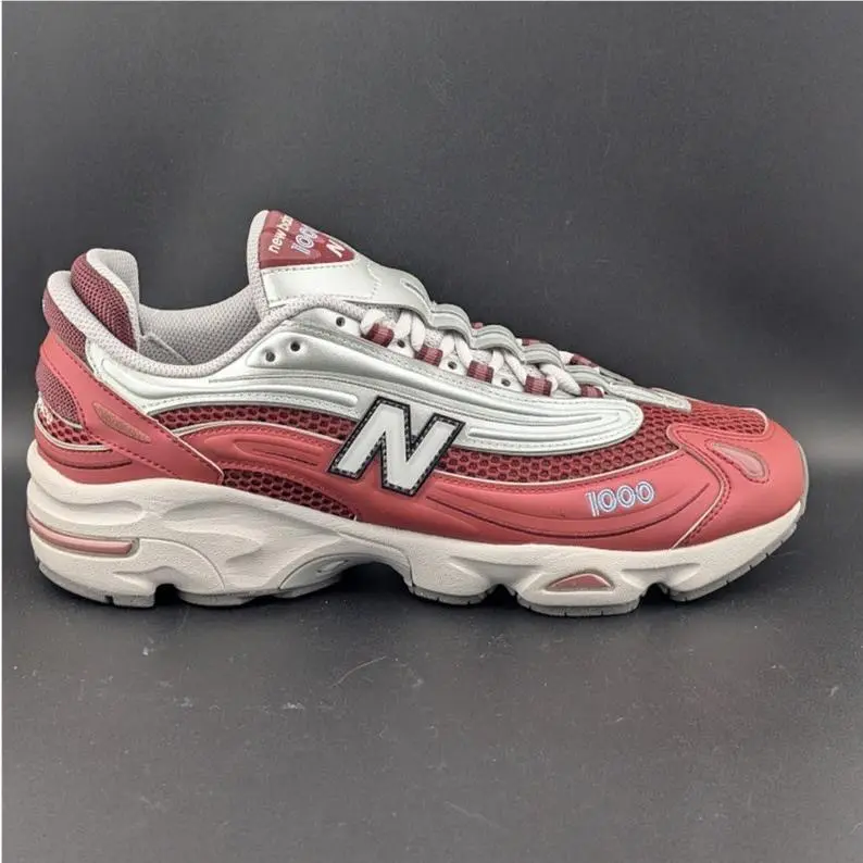 New Balance shoes - New Balance 1000 - 1000 - Monarch Burgundy/Light Silver Metallic/Still Water (UPC: 198686313115) 0